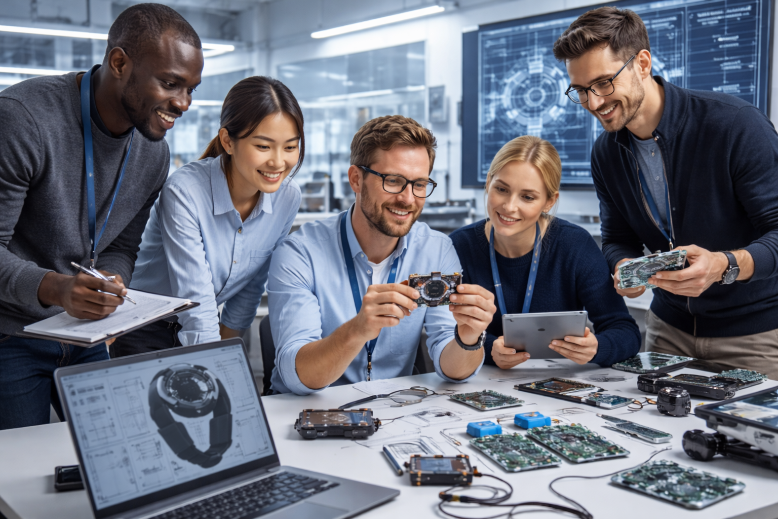 Team working
